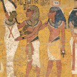 Figure 1. Painted burial chamber in the tomb of Tutankhamun